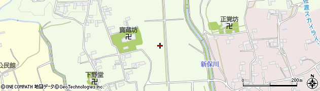 新潟県佐渡市千種周辺の地図