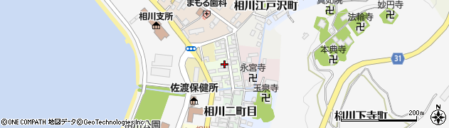 新潟県佐渡市相川一町目周辺の地図