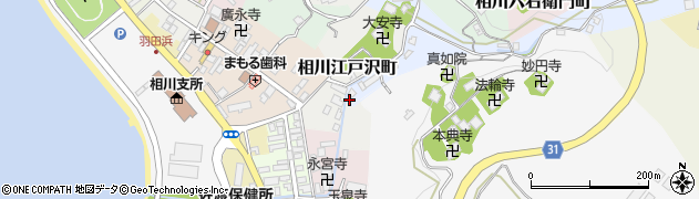 新潟県佐渡市相川南沢町166周辺の地図