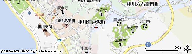 新潟県佐渡市相川南沢町158周辺の地図