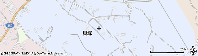 新潟県佐渡市貝塚513周辺の地図