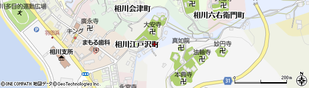 新潟県佐渡市相川南沢町154周辺の地図