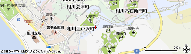 新潟県佐渡市相川南沢町152周辺の地図