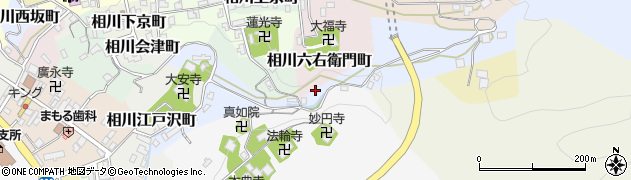 新潟県佐渡市相川南沢町周辺の地図