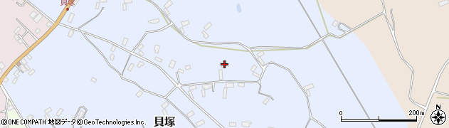 新潟県佐渡市貝塚539周辺の地図