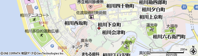 新潟県佐渡市相川八百屋町15周辺の地図