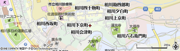 新潟県佐渡市相川中京町20周辺の地図
