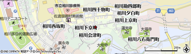 新潟県佐渡市相川中京町16周辺の地図