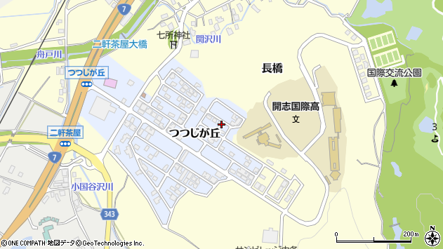 〒959-2635 新潟県胎内市つつじが丘の地図