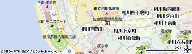 新潟県佐渡市相川米屋町76周辺の地図
