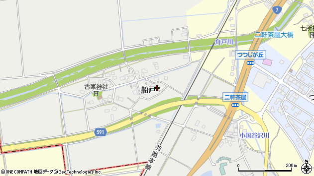 〒959-2675 新潟県胎内市船戸の地図
