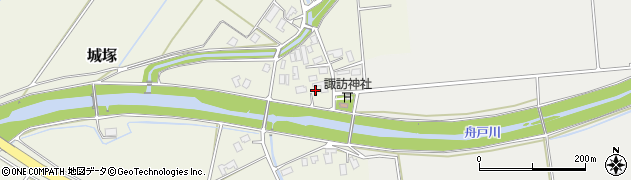 新潟県胎内市城塚314周辺の地図
