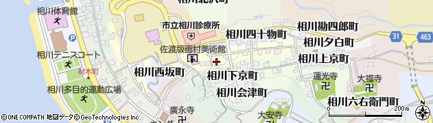 新潟県佐渡市相川米屋町40周辺の地図