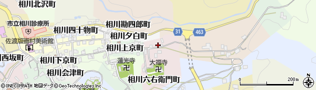 新潟県佐渡市相川新五郎町周辺の地図