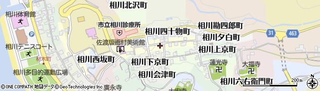 新潟県佐渡市相川米屋町45周辺の地図