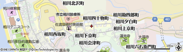 新潟県佐渡市相川米屋町周辺の地図