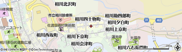 新潟県佐渡市相川米屋町62周辺の地図