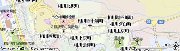 新潟県佐渡市相川米屋町22周辺の地図