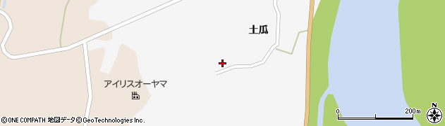 宮城県角田市小坂土瓜9周辺の地図