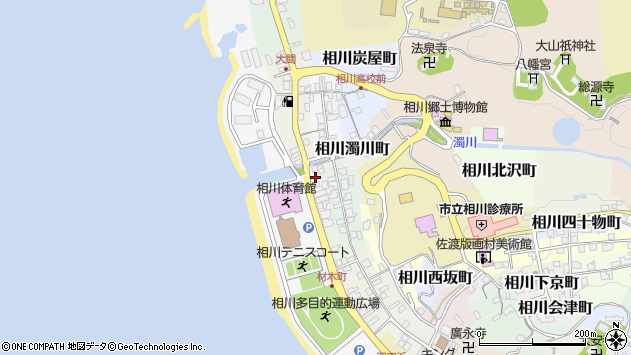 〒952-1512 新潟県佐渡市相川板町の地図