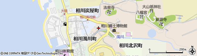 新潟県佐渡市相川坂下町周辺の地図