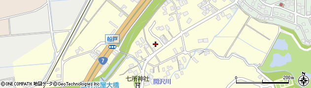 新潟県胎内市長橋163周辺の地図
