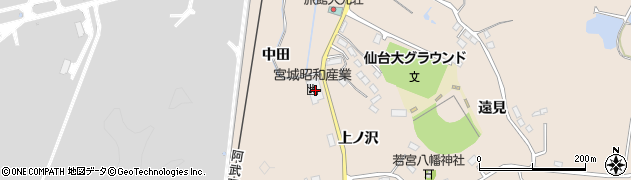 宮城県角田市神次郎上ノ沢42周辺の地図