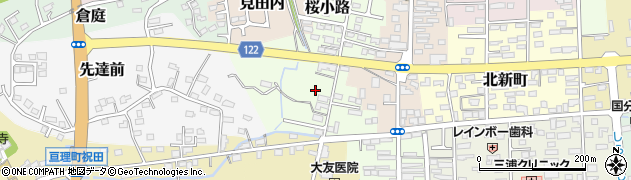 宮城県亘理町（亘理郡）桜小路周辺の地図
