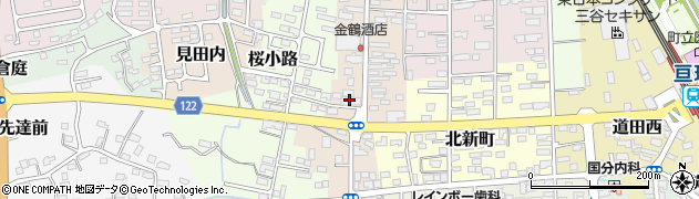 三戸部燃料店周辺の地図