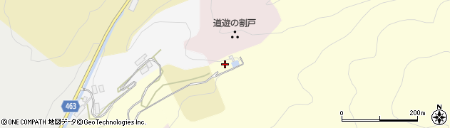 新潟県佐渡市上相川町周辺の地図
