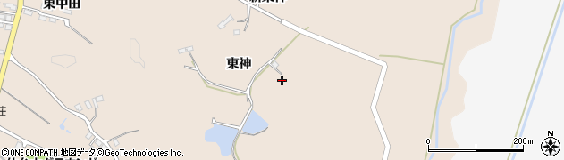 宮城県角田市神次郎宮窪73周辺の地図