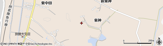 宮城県角田市神次郎宮窪42周辺の地図