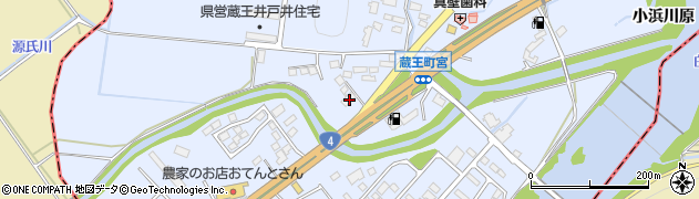 三菱農機販売株式会社　仙南営業所周辺の地図