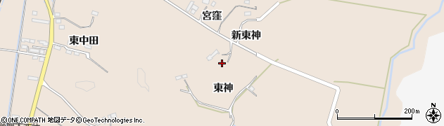 宮城県角田市神次郎宮窪92周辺の地図