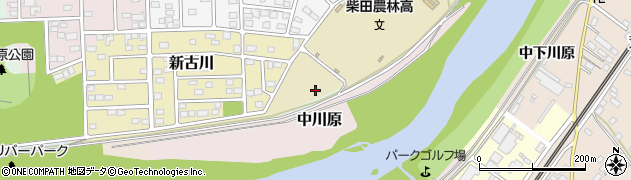 宮城県柴田郡大河原町下川原周辺の地図