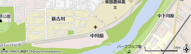 宮城県大河原町（柴田郡）下川原周辺の地図