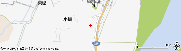 宮城県角田市小坂熊ノ前周辺の地図