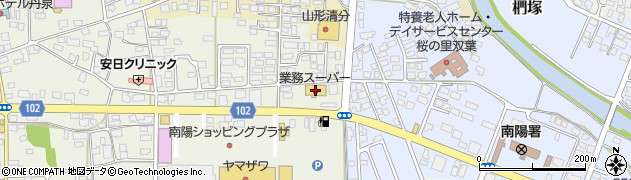 業務スーパー南陽店周辺の地図