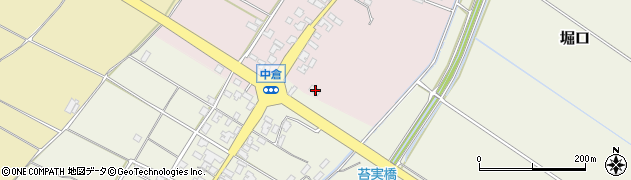 新潟県胎内市中倉500周辺の地図