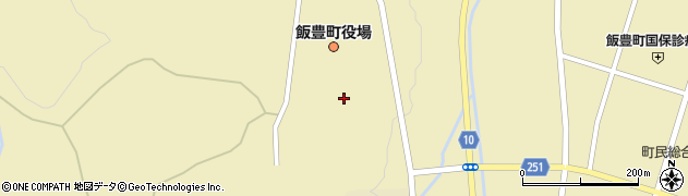 飯豊町役場　農業委員会周辺の地図