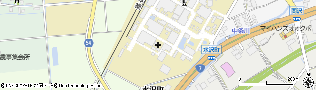 新潟県胎内市水沢町2周辺の地図