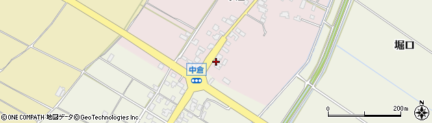 新潟県胎内市中倉523周辺の地図