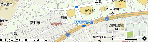宮城県柴田郡大河原町広表21周辺の地図
