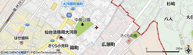 株式会社オリエント警備保障　仙南営業所周辺の地図