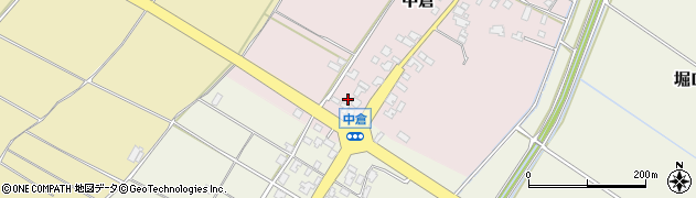 新潟県胎内市中倉548周辺の地図