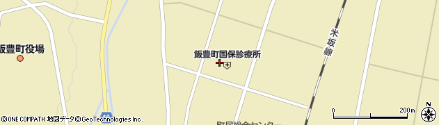 飯豊町訪問看護ステーション周辺の地図