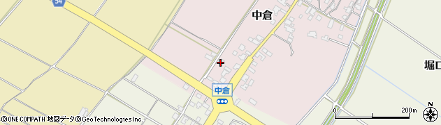新潟県胎内市中倉552周辺の地図