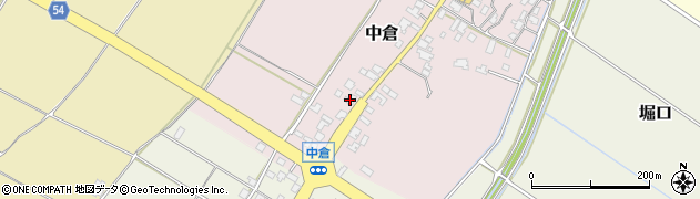 新潟県胎内市中倉581周辺の地図