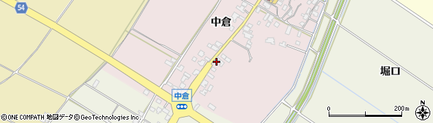 新潟県胎内市中倉951周辺の地図