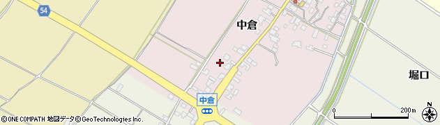 新潟県胎内市中倉582周辺の地図